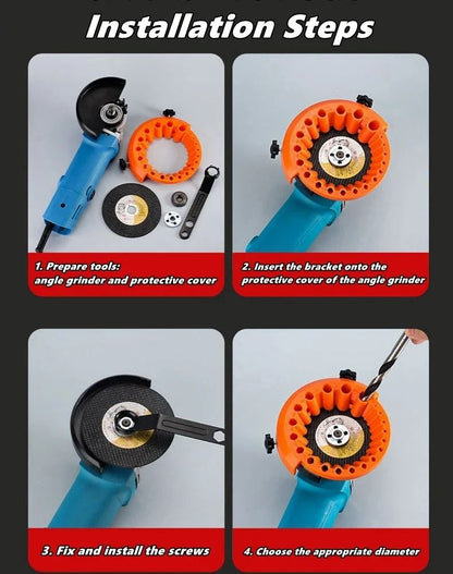 2 To 13mm Drill Bit Sharpener Grinder Attachment 5