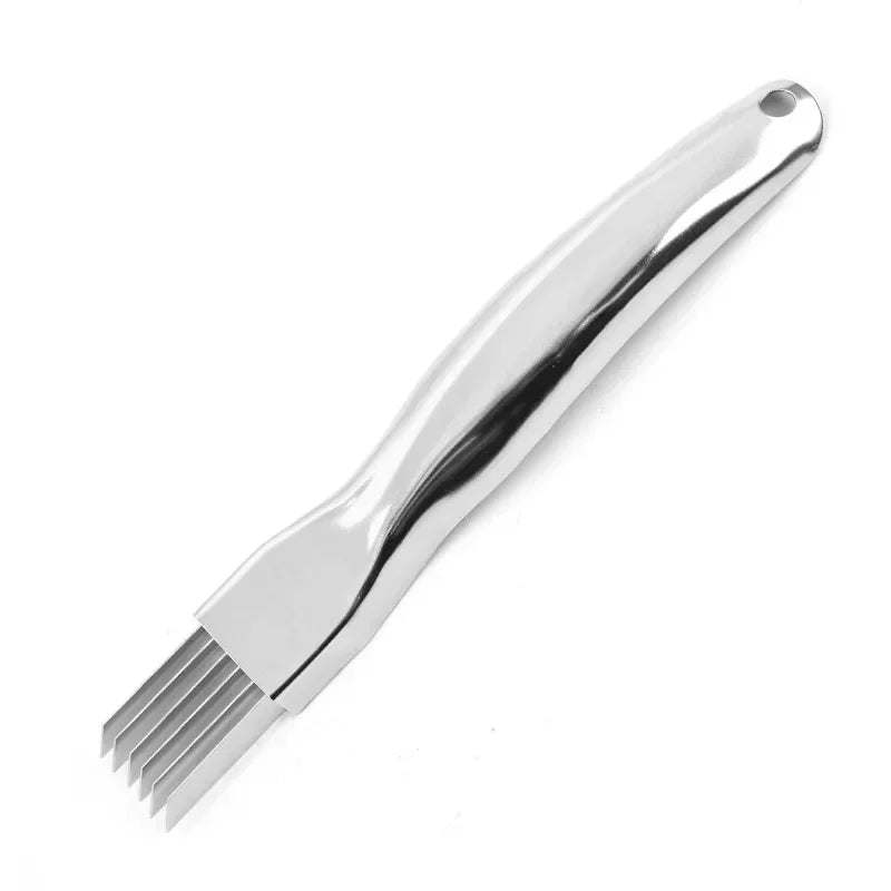 Scallion Shredder Knife Stainless Steel Graters Kitchen Slicer Vegetable Cutter MultiPurpose Scalli 5