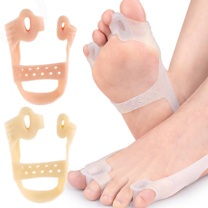 Adult Toe Separator Five-Toe Splitter, Men & Women Pull Toe Valgus Corrector for Correcting Foot Alignment