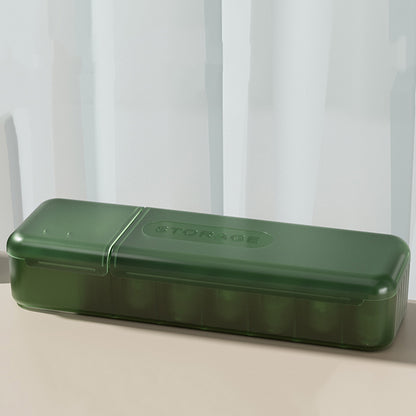 Desktop Covered Data Cable Storage Box Power Charging Cable Sorting Tool 7