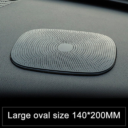 Sticky Dash Pad, Silicone Car Non-Slip Mat, Anti-Slip Mobile Holder, Dashboard Adhesive, Black