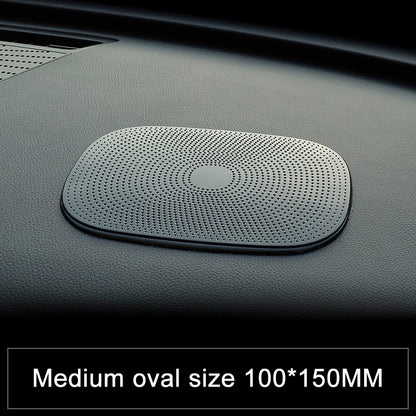 Sticky Dash Pad, Silicone Car Non-Slip Mat, Anti-Slip Mobile Holder, Dashboard Adhesive, Black