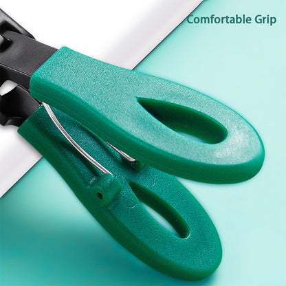 Stainless Steel Portable Nail Clippers Anti Splash Toe Nail Clippers Wide Jaw Opening For Adult Thi 2