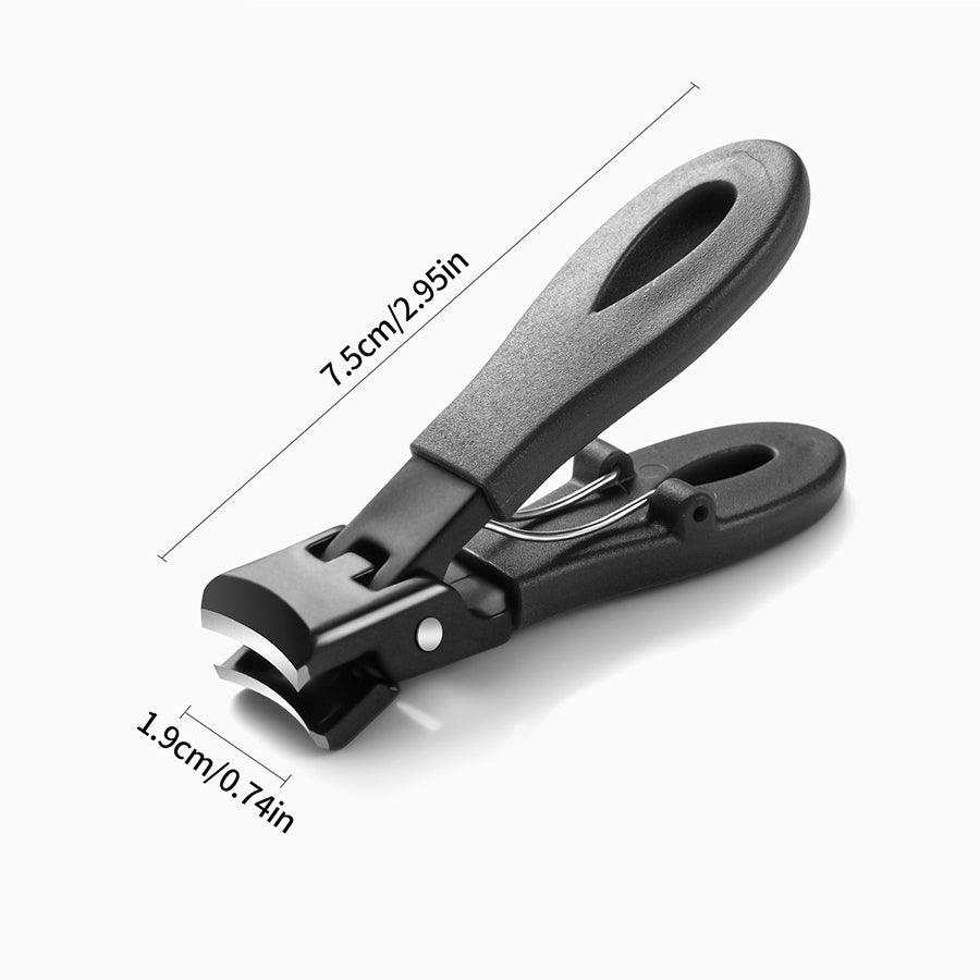 Stainless Steel Portable Nail Clippers Anti Splash Toe Nail Clippers Wide Jaw Opening For Adult Thi 4