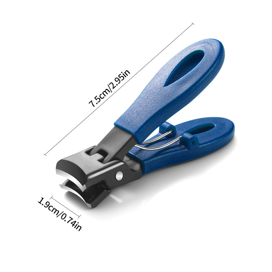 Stainless Steel Portable Nail Clippers Anti Splash Toe Nail Clippers Wide Jaw Opening For Adult Thi 5