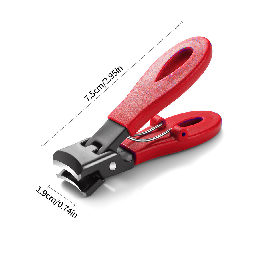 Stainless Steel Portable Nail Clippers Anti Splash Toe Nail Clippers Wide Jaw Opening For Adult Thi 6