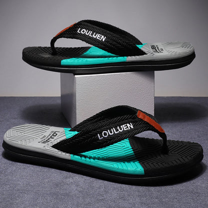 Men Flip Flops High Quality Casual Beach Slippers Summer Fashion Breathable Outdoor 1