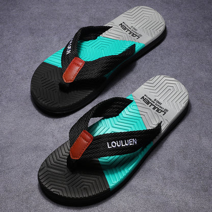 Men Flip Flops High Quality Casual Beach Slippers Summer Fashion Breathable Outdoor 3