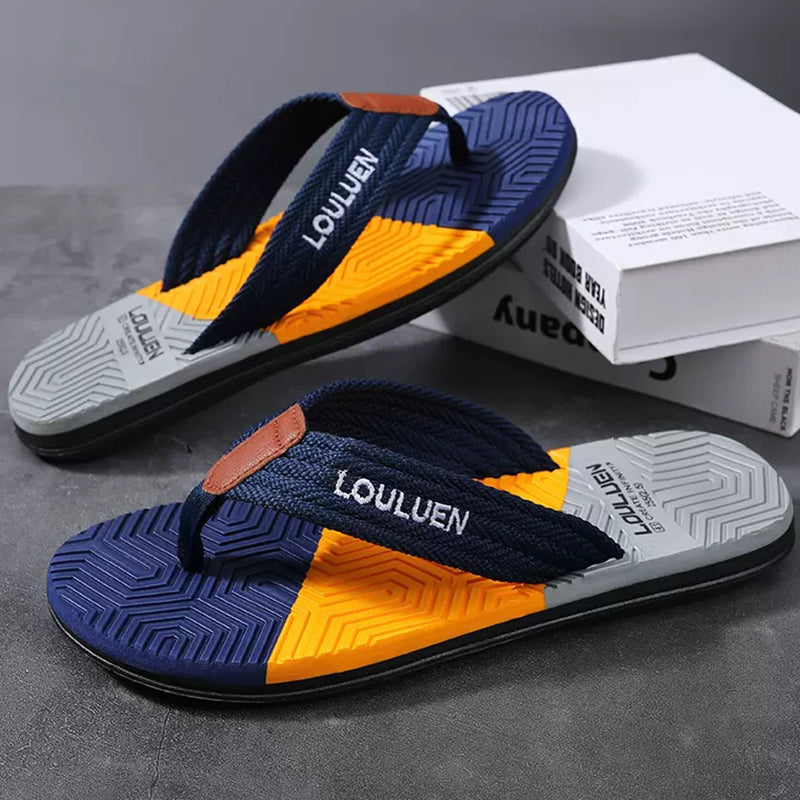 Men Flip Flops High Quality Casual Beach Slippers Summer Fashion Breathable Outdoor 4