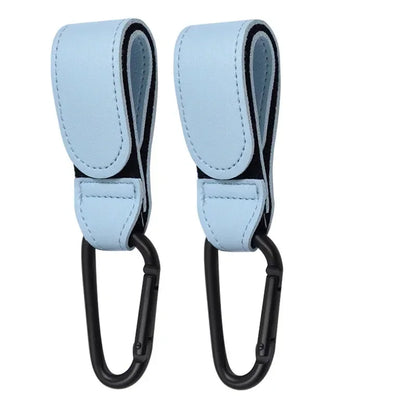360 Degree Rotatable PU Leather Stroller Hook Pram Hook Organizer Baby Cart Accessories Stroller Cr 8