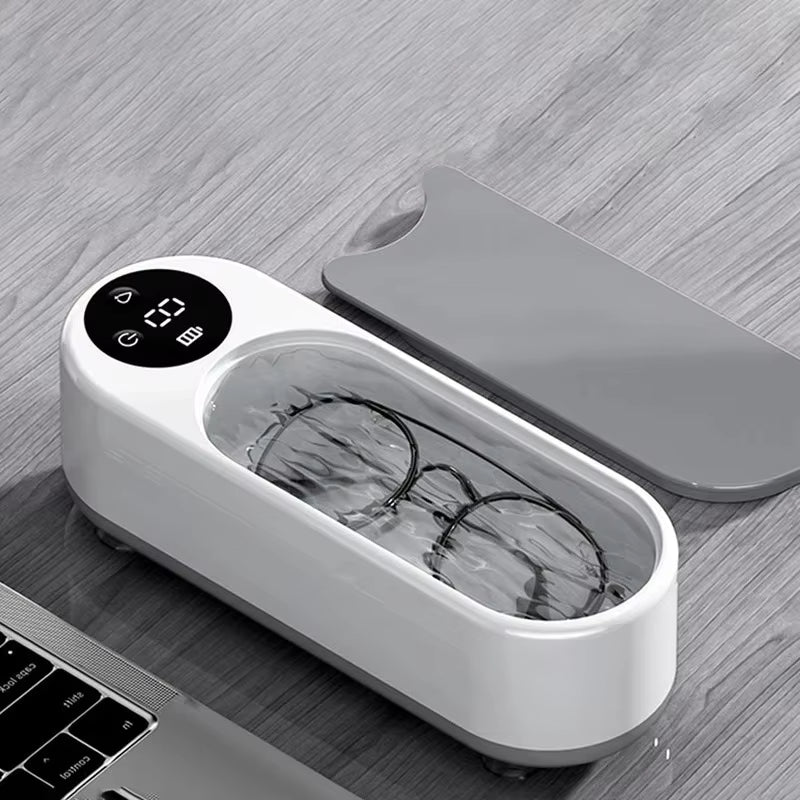 Portable Eyeglass Cleaning Machine Ultrahigh Frequency FullAutomatic Cleaner For Jewelry  Mouthpiec 1