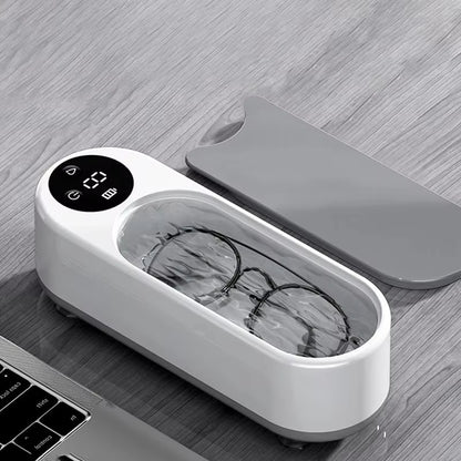 Portable Eyeglass Cleaning Machine Ultrahigh Frequency FullAutomatic Cleaner For Jewelry  Mouthpiec 1