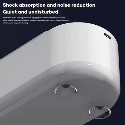 Portable Eyeglass Cleaning Machine Ultrahigh Frequency FullAutomatic Cleaner For Jewelry  Mouthpiec 2