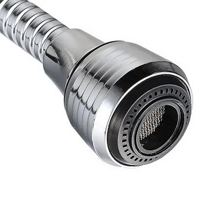 Watersaving Stainless Steel Faucet Sprinkler Rotating Splashproof Spray Extender Kitchen Faucet Bub 5