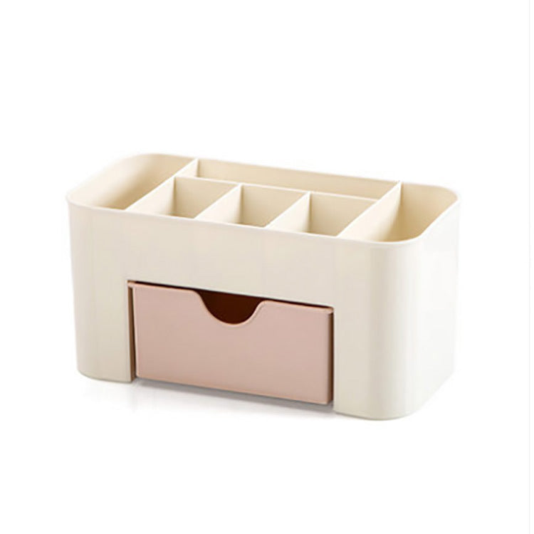 Makeup Organizer Storage Box With Drawer Acrylic Plastic Lipstick Organizer Brush Holder Cotton Swa 5