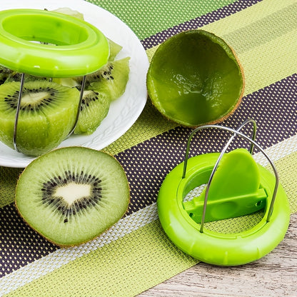 Stainless Steel Kiwi Cutter, Creative Fruit Peeler, Fast Slicer Tool for Quick Kiwi Prep