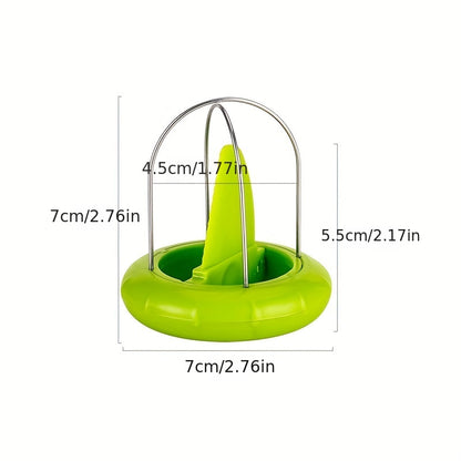 Stainless Steel Kiwi Cutter, Creative Fruit Peeler, Fast Slicer Tool for Quick Kiwi Prep