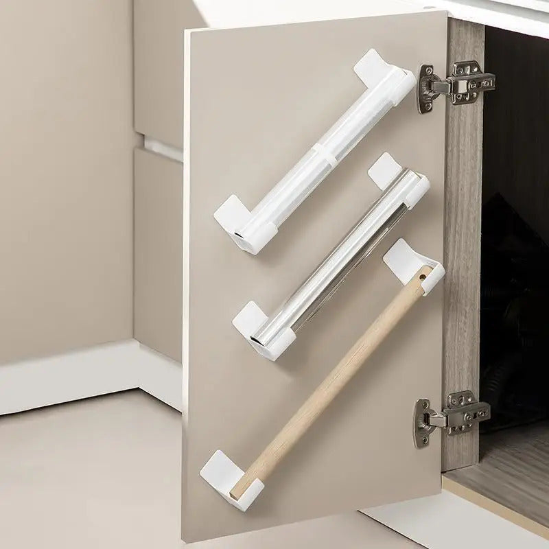 Non Perforated Storage Rack For Cling Film Garbage Bag Refrigerator Side Storage Rack Cabinet Stora 2