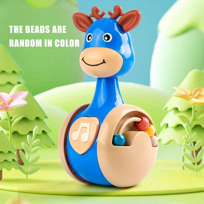 Tumbler Wobbler Baby Toys For Infant Boy Girl Roly Poly Toy Early Education Climbing Fun 6