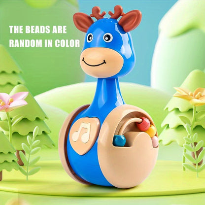 Tumbler Wobbler Baby Toys For Infant Boy Girl Roly Poly Toy Early Education Climbing Fun 6