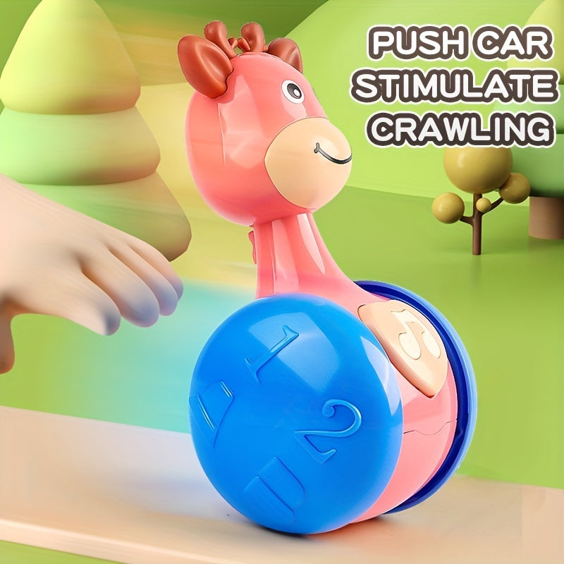 Tumbler Wobbler Baby Toys For Infant Boy Girl Roly Poly Toy Early Education Climbing Fun 1