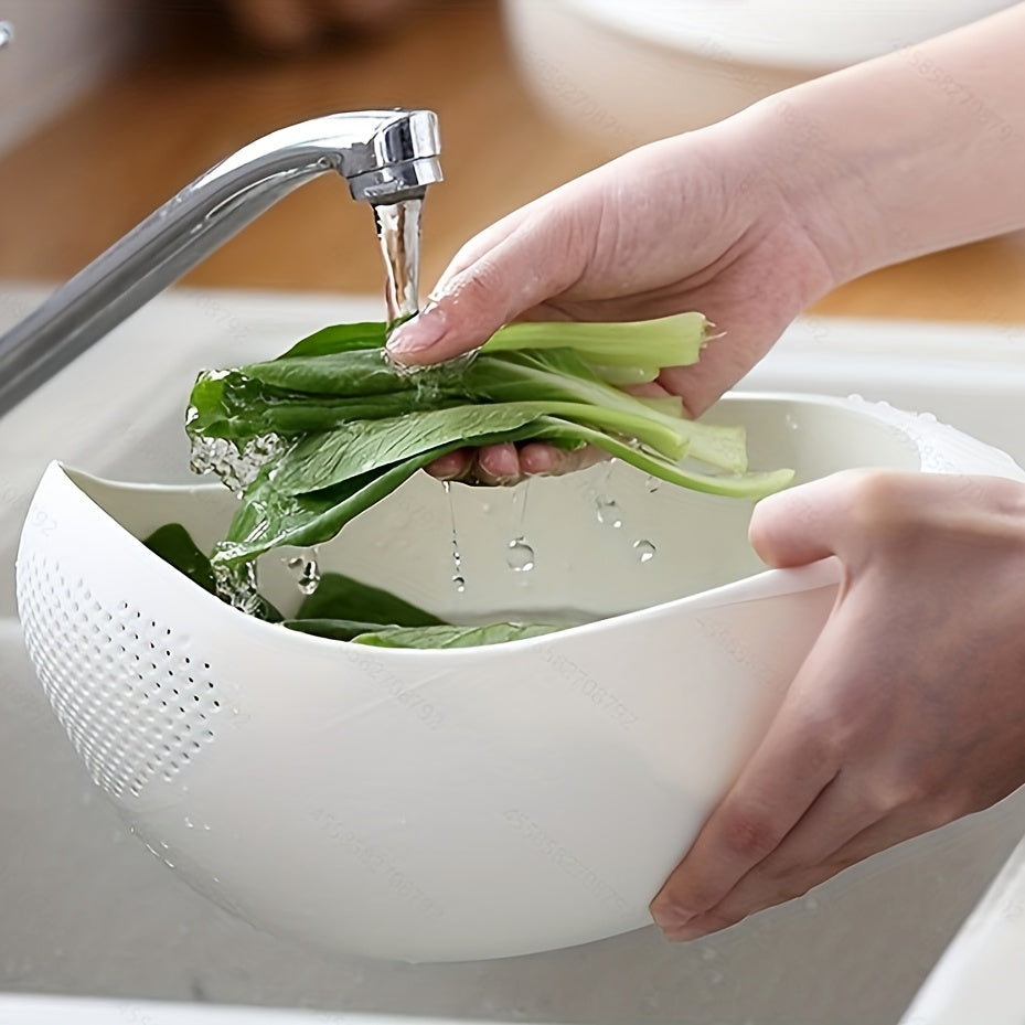 Multi-purpose Rice Drainage Basket, Fruit and Vegetable Sieve, Kitchen Supplies, Rice Filter