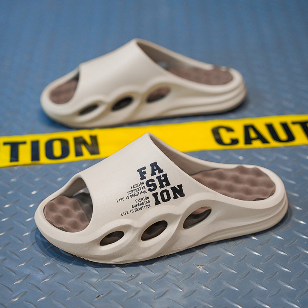 Summer NonSlip Men Shower Slippers Indoor Outdoor Sandals Beach Flip Flop Thick Sole Massage Slides 8