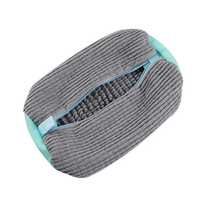 Reusable MachineWashable Laundry Bag Fluffy Fiber Surround Cleaning Shoe Washing Bag With Zipper Cl 4
