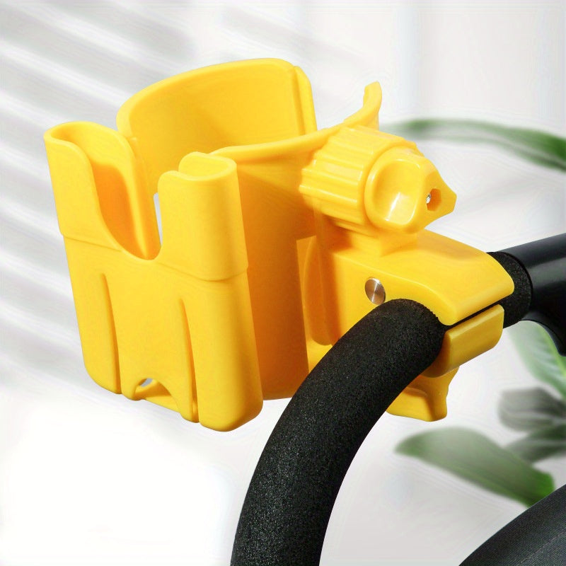 Universal Bottle Holder for Strollers, Water Cup Holder with Phone Holder, Wheelchair Accessories for Convenience