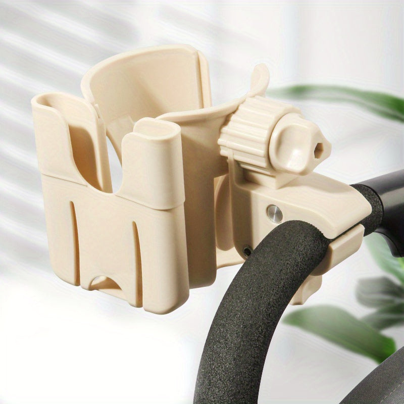 Universal Bottle Holder for Strollers, Water Cup Holder with Phone Holder, Wheelchair Accessories for Convenience