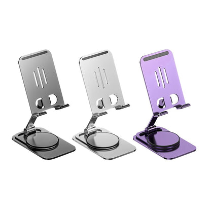 Portable Foldable Stand For Mobile Phone 360 Degree Rotating Tablet Stand Metal Lazy Stand Expansio