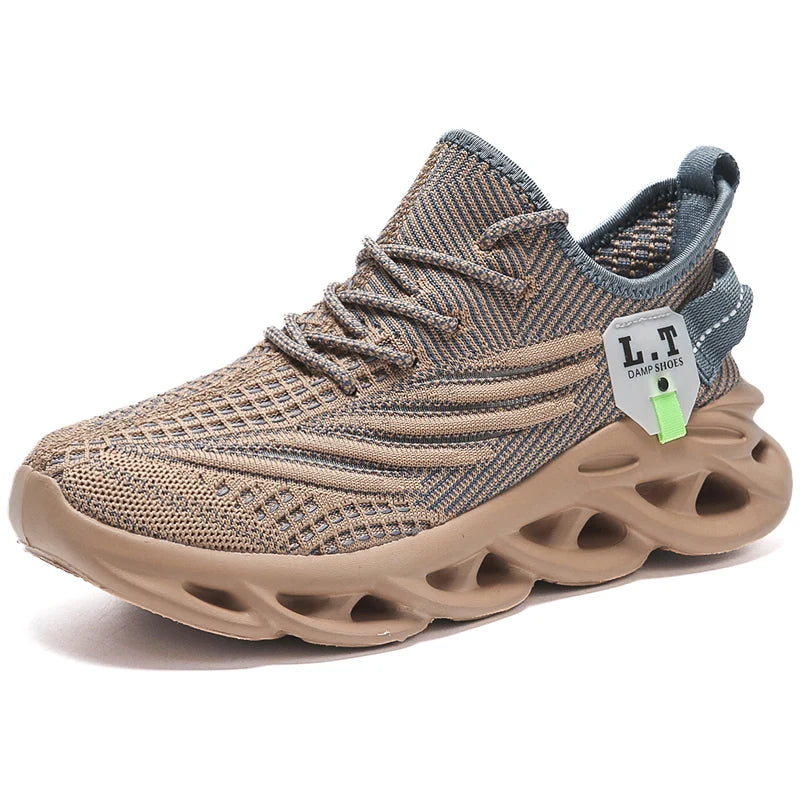 Breathable Mesh Men Sports Running Jogging Shoes Casual Sneakers Black Outdoor Light Shockabsorptio 6