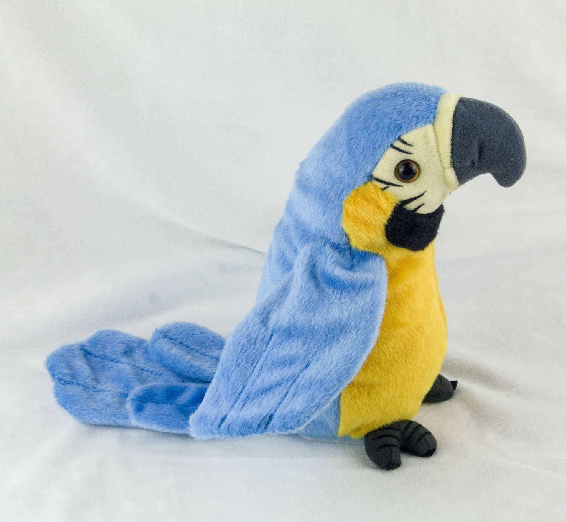 Stuffed Animal Talking Parrot Electronic Record Plush Toy Animated Macaw Bird Repeat What You Say S 7