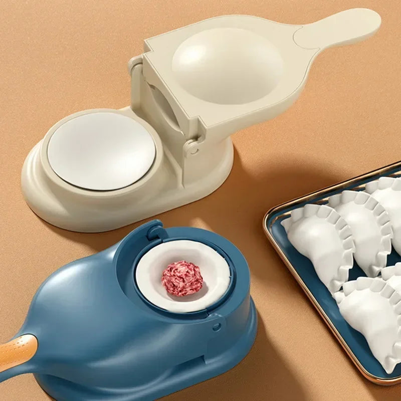 DIY Dumpling Maker Kit, Dough Skin Molder, Presser for Home Cooking, Kitchen Gadgets