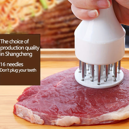 Meat Tenderizer Hammer, Stainless Steel Steak Needle, Tendon Breaker for Household Use