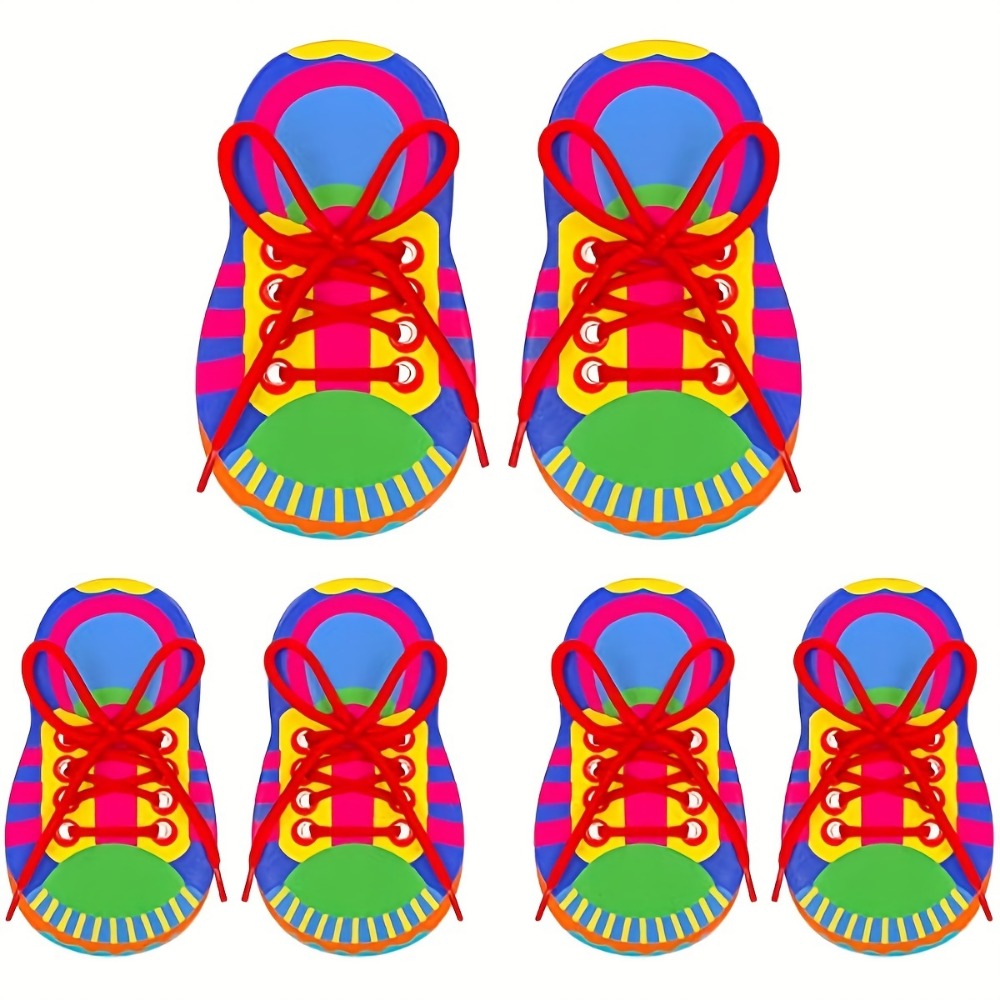 Learn To Tie Shoelaces Toy For Kids Fine Motor Skills Toy For Boys And Girls Early Educational Toys 1