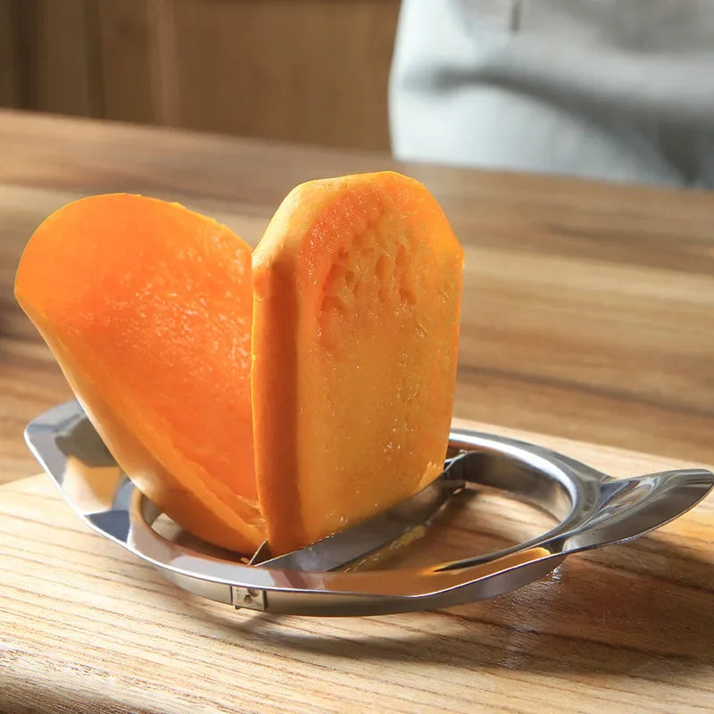 Mango Slicer Peeler, Stainless Mango Cutter and Splitter for Kitchen