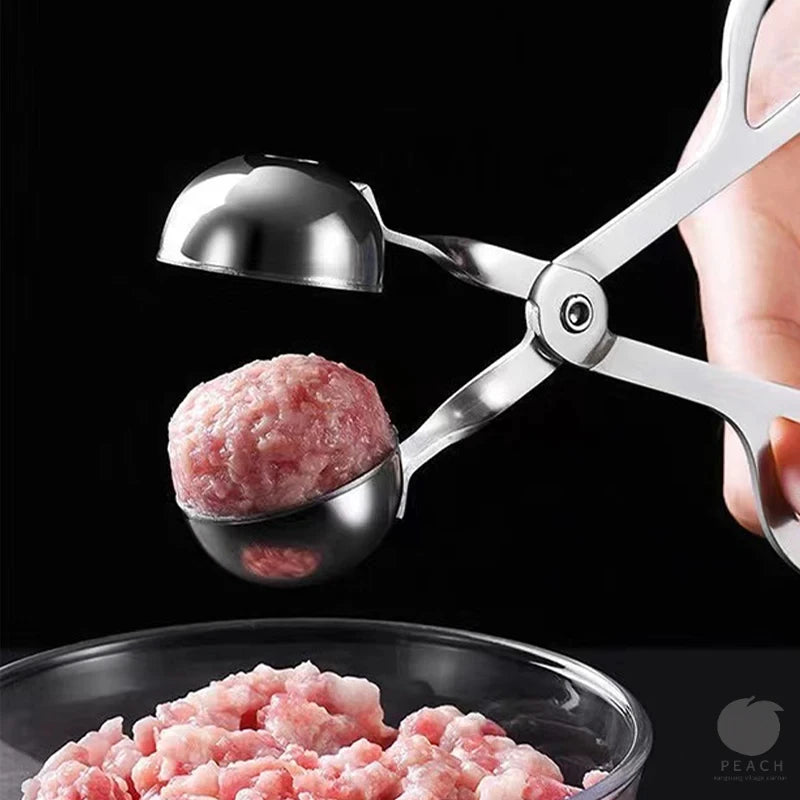 Stainless Steel DIY Rice Fish Ball Tool, Dumplings, Shrimp Ball, Rice and Vegetable Roll Maker