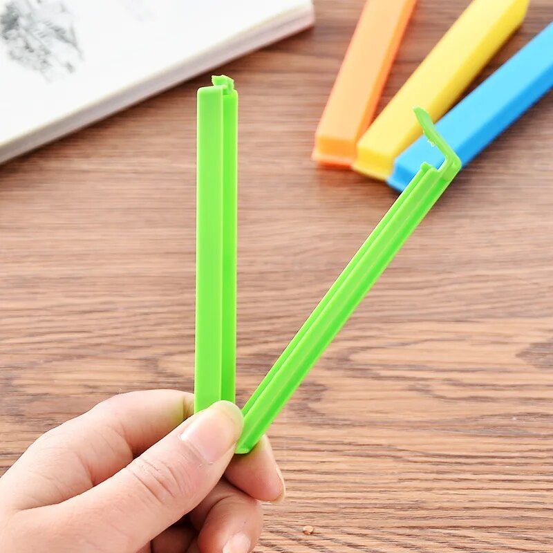 Portable Kitchen Storage Food Snack Seal Clips Sealing Bag Clamp Plastic Tool Kitchen Storage Acces 1