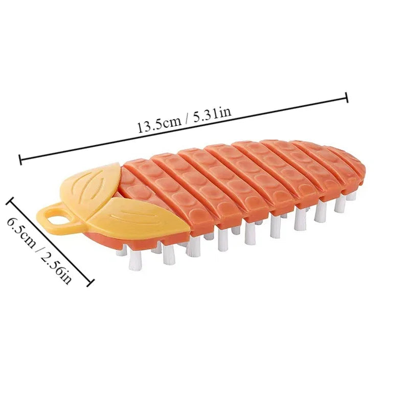 Flexible Multi Functional Cleaning Brush For Vegetables And Fruits Household Kitchen Brush Fruit Cl 4