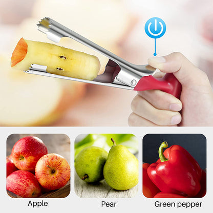 Apple Pear Core Remover Tool Stainless Steel Cutter Fruit Slicer Knife Kitchen Accessory 7