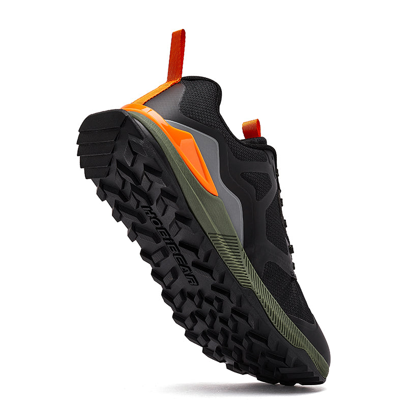 Outdoor Travel Unisex Hiking Sneakers LaceUp Walking Shoes Durable Artificial Leather Sneakers For  4