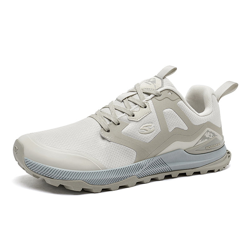Outdoor Travel Unisex Hiking Sneakers LaceUp Walking Shoes Durable Artificial Leather Sneakers For  1