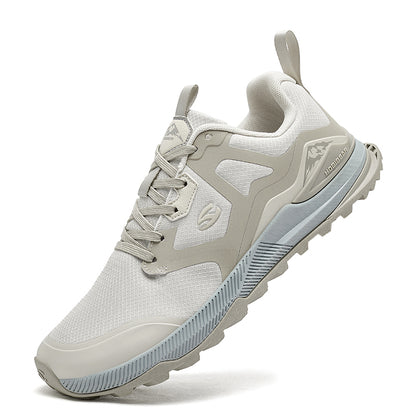Outdoor Travel Unisex Hiking Sneakers LaceUp Walking Shoes Durable Artificial Leather Sneakers For  5