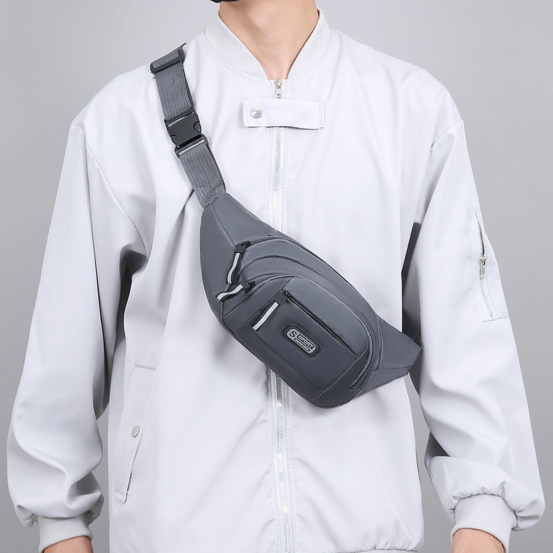 Portable Anti Theft Ultra Thin Mens Large Capacity Fitness Waist Pack For Sports Running Leisure 4
