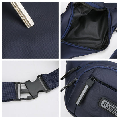 Portable Anti Theft Ultra Thin Mens Large Capacity Fitness Waist Pack For Sports Running Leisure 7
