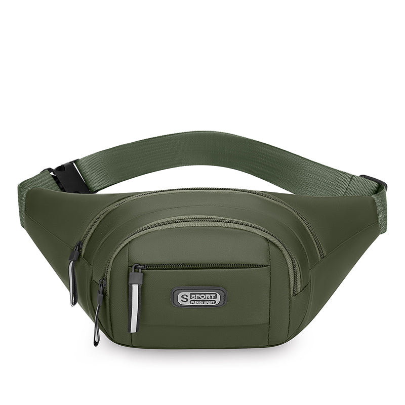 Portable Anti Theft Ultra Thin Mens Large Capacity Fitness Waist Pack For Sports Running Leisure 1