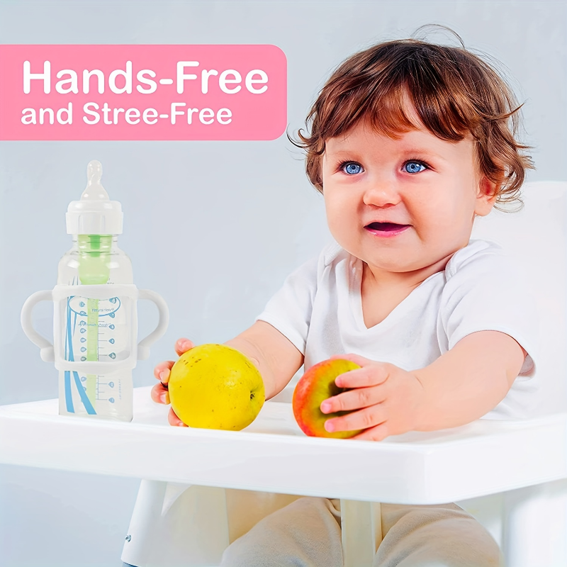Easy Grip Silicone Bottle Handle For Narrow Baby Bottles BPAfree Soft Silicone 2