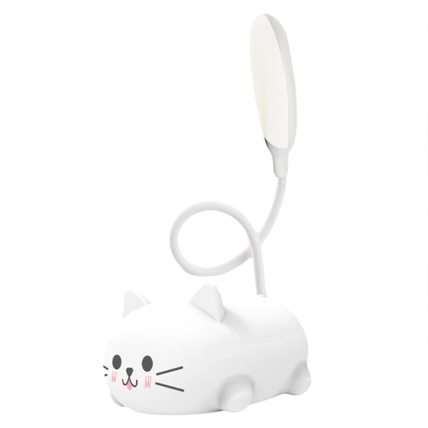 USB Charging Cute Pet Pig Night Light Folding LED Table Lamp Bedside Decor For Learning And Reading 5