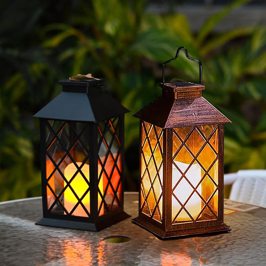 Hanging Atmosphere Solar Lights, Waterproof Solar Lantern for Lawn Landscape, Garden Yard Floor Decor